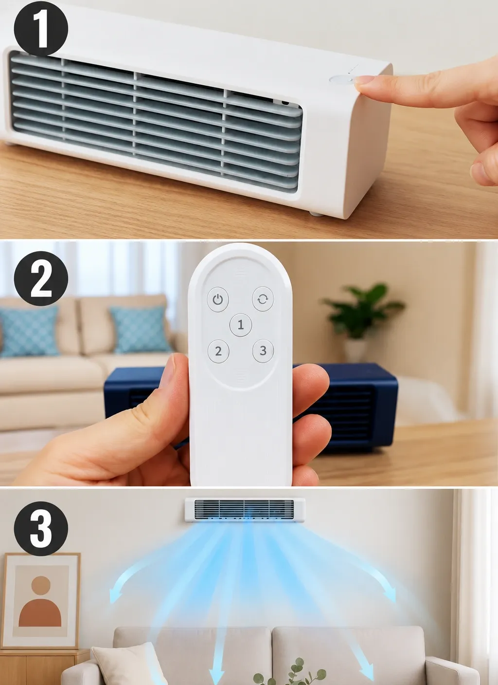 How to use BreezeMax Portable AC